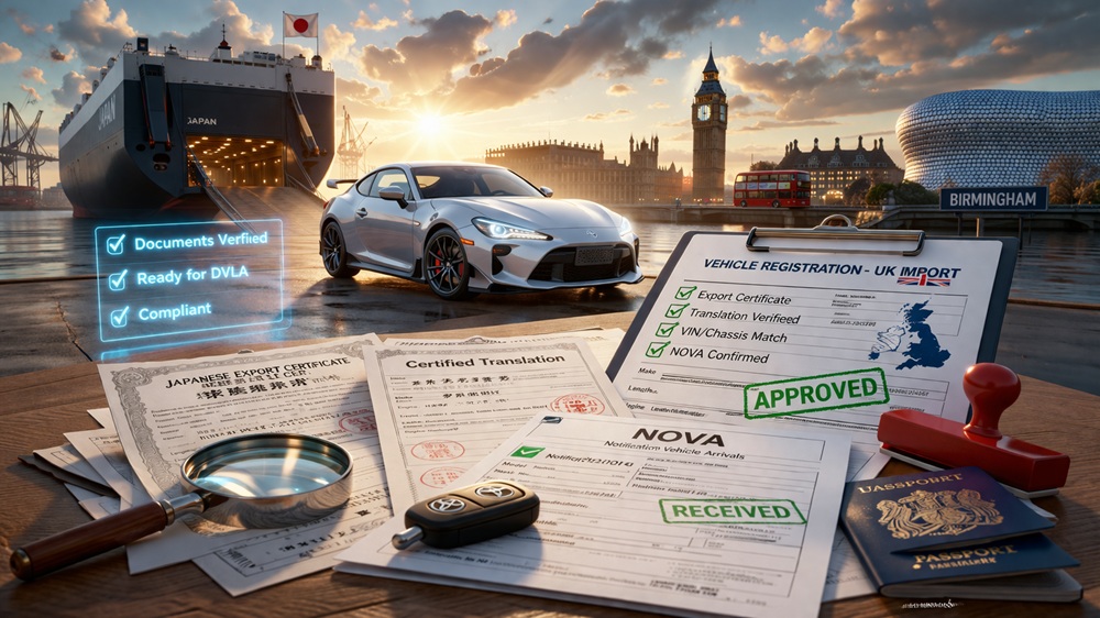Common Documentation Errors That Delay Japanese Import Registration in the UK