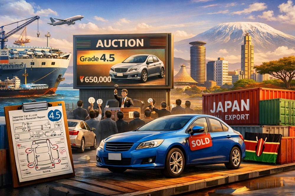The Role of Vehicle Auctions in Japan and How They Affect Vehicle Imports to Kenya