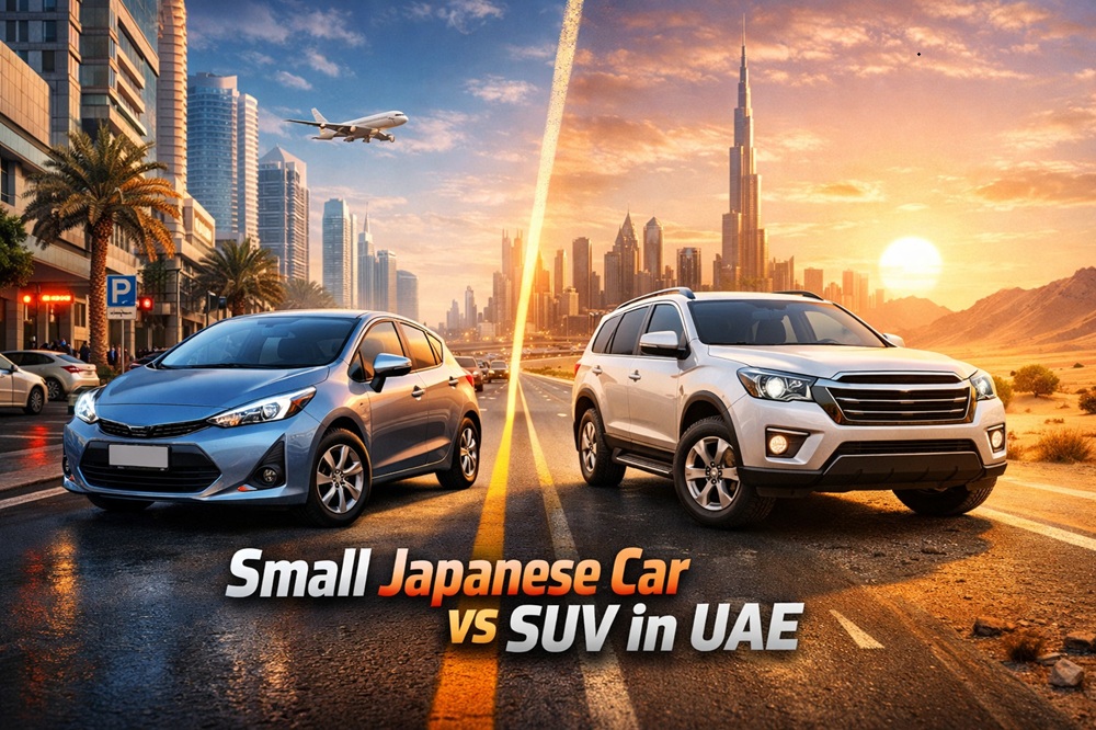 Small Japanese Cars vs SUVs in UAE: What Works Better for Daily Use?