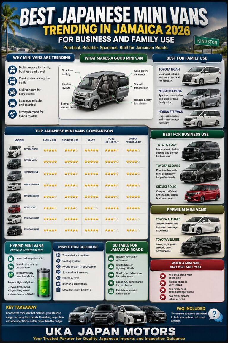 Best Japanese Mini Vans Trending in Jamaica 2026 for Business and ...