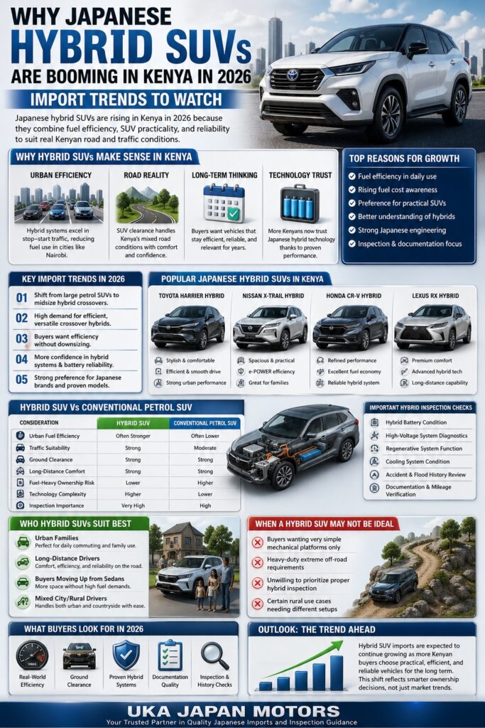 Why Japanese Hybrid SUVs Are Booming in Kenya in 2026 – Import Trends to Watch