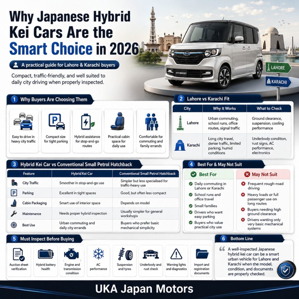 Why Japanese Hybrid Kei Cars Are Becoming the Smart Choice for Lahore and Karachi Buyers in 2026