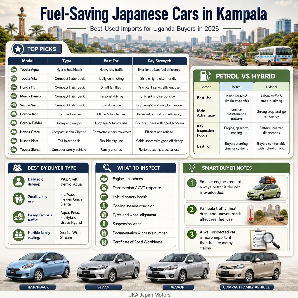 Japanese Cars in Kampala
