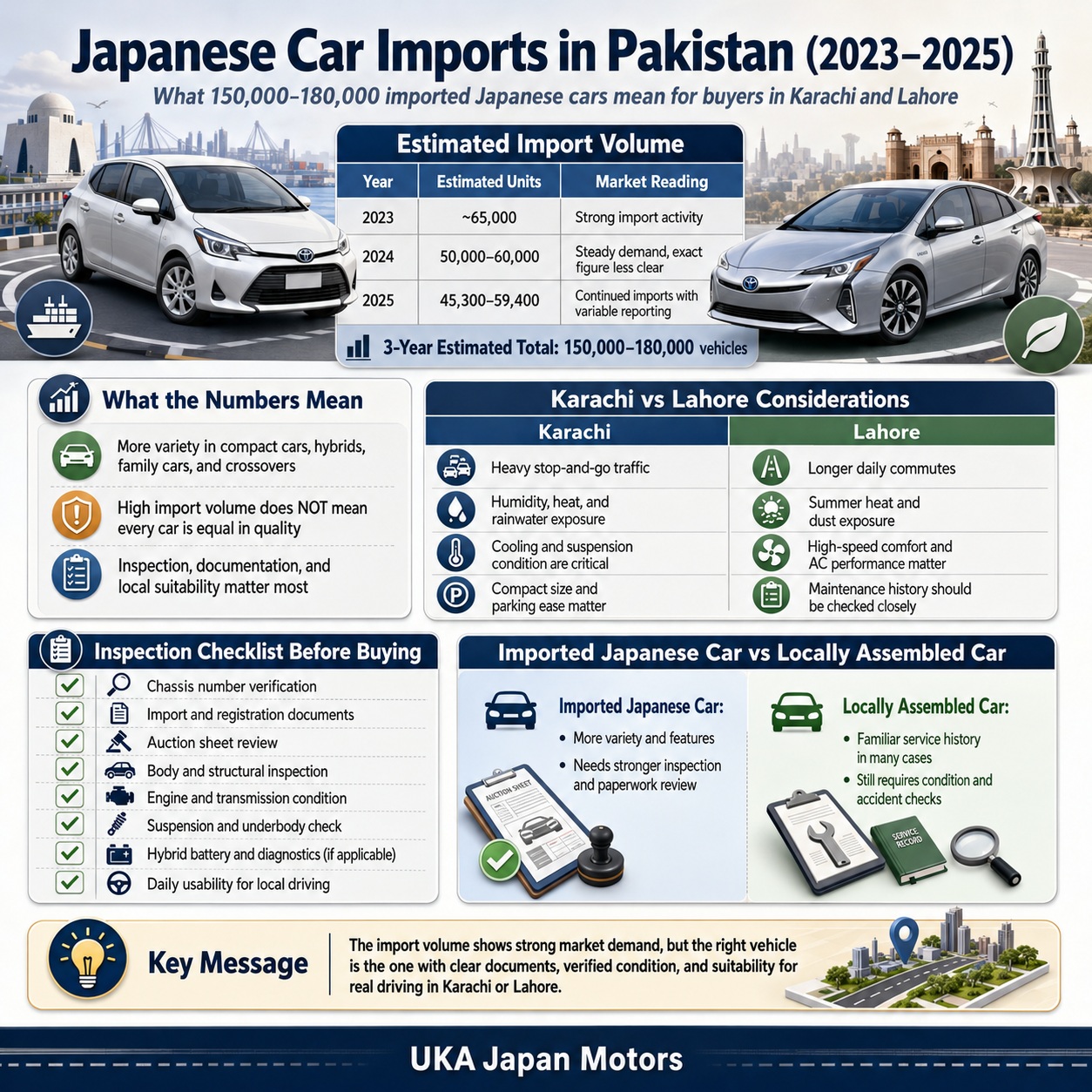 Japanese Car Imports in Pakistan