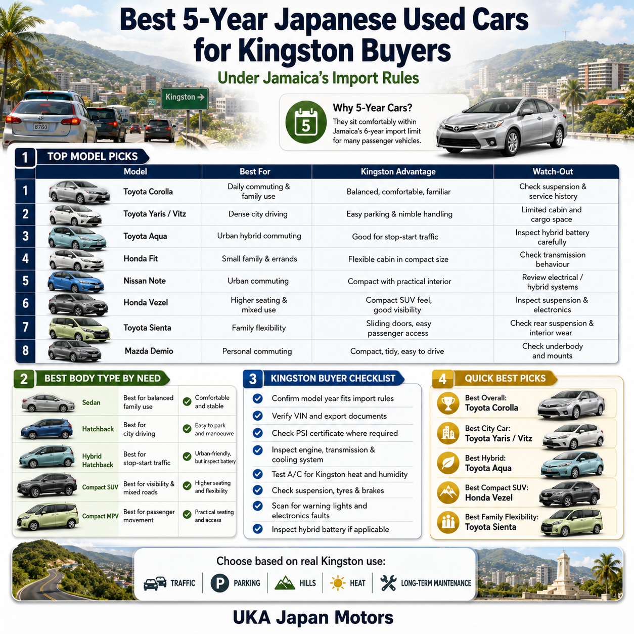 Japanese Used Cars for Kingston Buyers