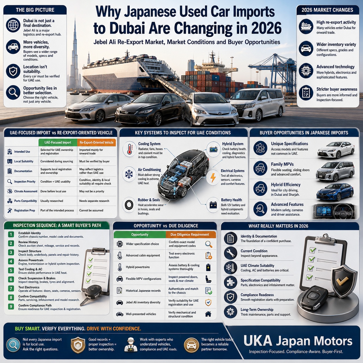 Used Car Imports to Dubai