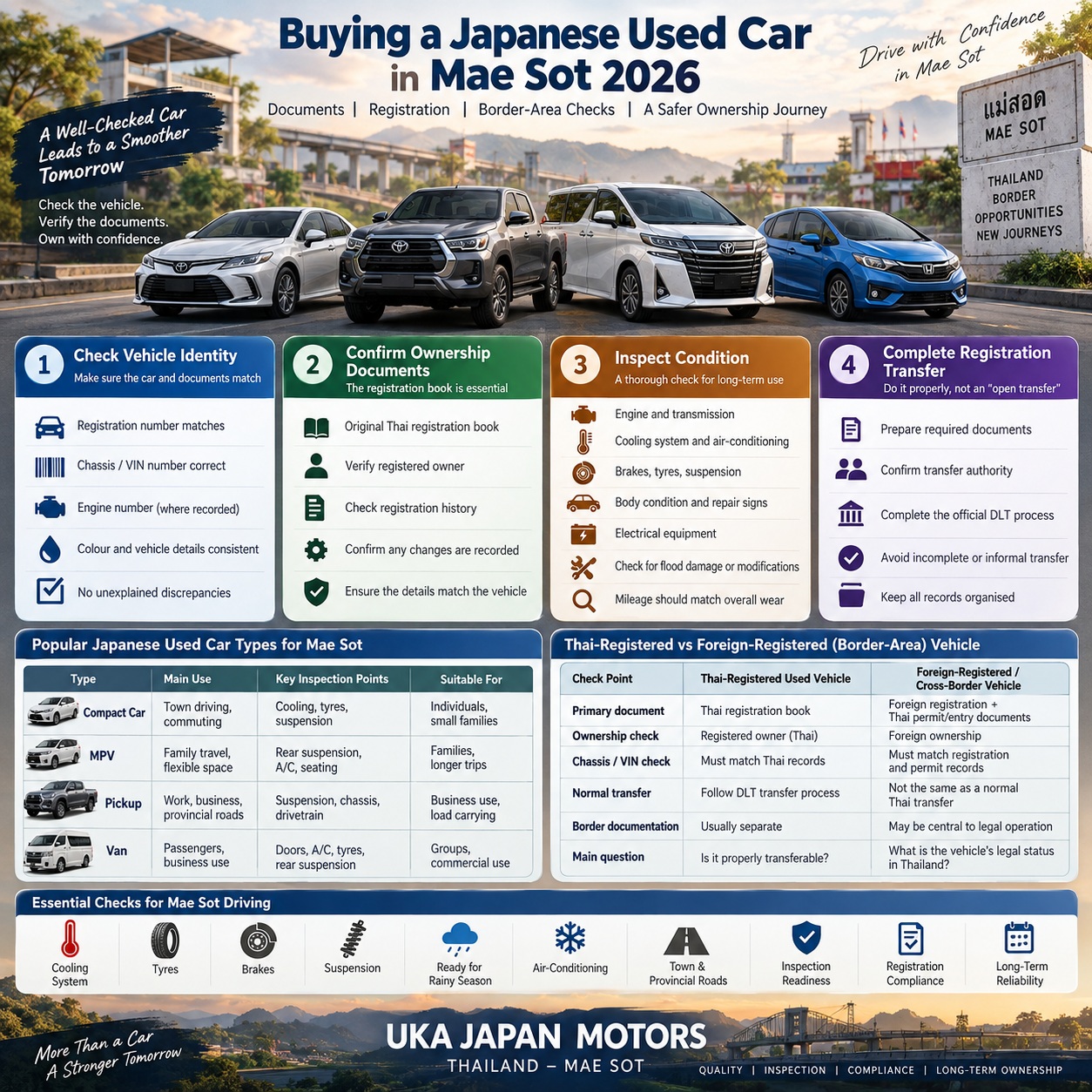 Buying a Japanese Used Car in Mae Sot
